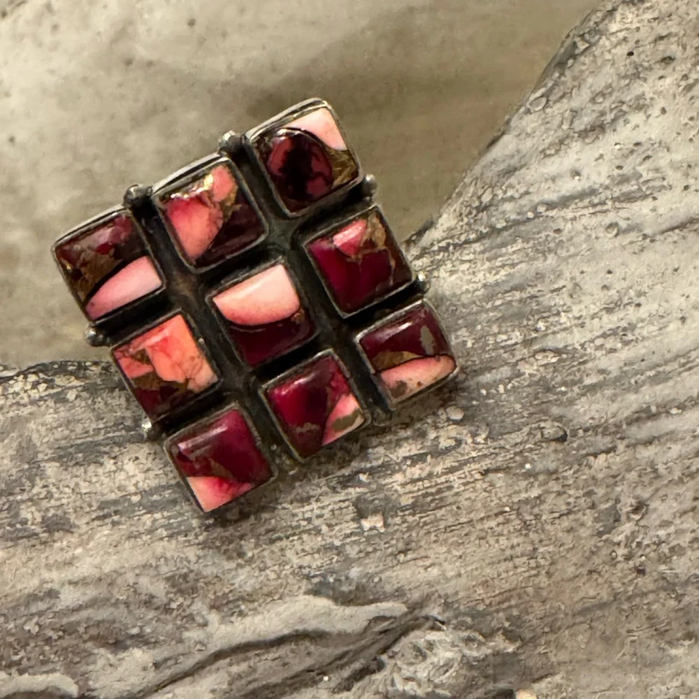 ROSE DHALIA STERLING RING - Picture 8 of 12